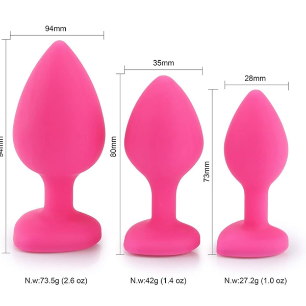 Soft Silicone Butt Plug Adult Sex Toys In Pakistan