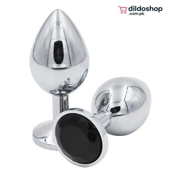 Metal Crystal Butt Plug in Pakistan | Adult Toy