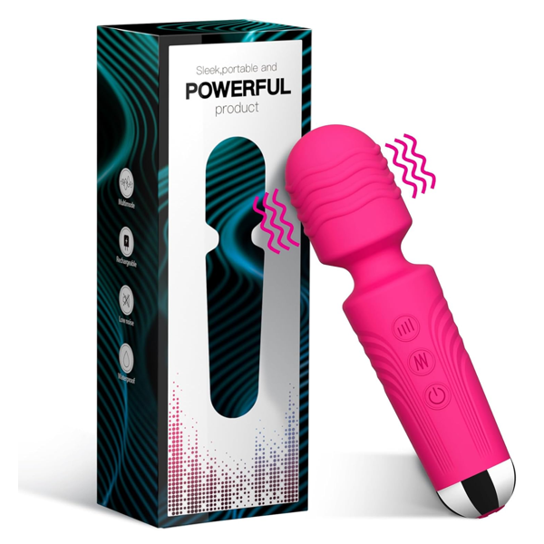 Mini Wand Vibrator Dildo In Pakistan | G-spot & Clitoral