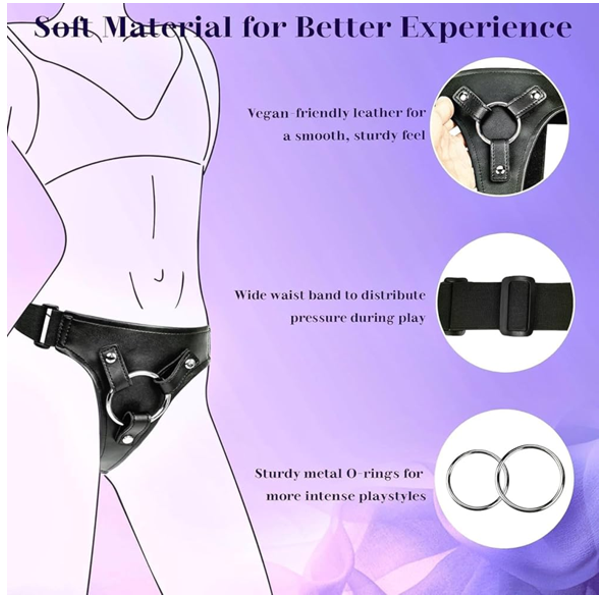 Strap-on Dildo Pants Couple Toy for Women In Pakistan